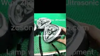 Electric car lamp welding machine | ultrasonic welding lampshade