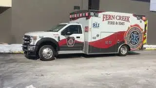 Fern Creek ambulance at call