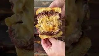 Smoked Bacon Jam Juicy Lucy Burger | Bear Mountain Tailgating Blend Pellet Grill Recipe
