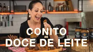 Conito de Doce de Leite! | ROCCA EM CASA com Raquel Novais #10