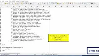 CDISC Automation Tool DEMO for SDTM and ADaM