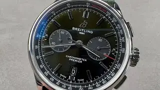 Breitling Premier B01 Chronograph Bentley British Racing Green AB0118A11L1X1 Breitling Watch Review