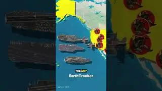 What is China start massive attack on USA map china usa news russia