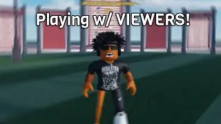 Playing Roblox Track & Field Infinite w/ VIEWERS