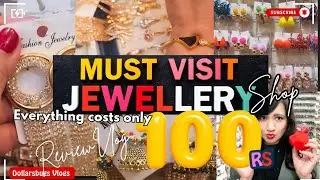 We Found the Cheapest Jewellery Shop in Karachi! 😍💎 | Earrings, Necklaces & Rings for Rs 100-200