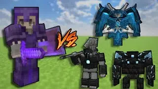 EEEAB's Mobs Bosses Vs Me in Minecraft