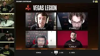 Scump Reacts to Standy Going OFF in Toronto Ultra vs Vegas Legion!🔥 *MAP 3*
