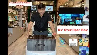 CORONAVIRUS SAFETY | UV sterilizer box | How to disinfect & sanitize masks/objects |CoronaBlaster|MG