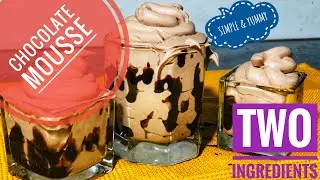 #chocolatemousse #2ingredientsmousse Two ingredients chocolate mousse