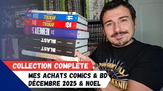 My comic book purchases December 2025 A collection FINALLY complete!