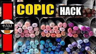 Useful Copic Marker Hack #copic #copicmarker #markers