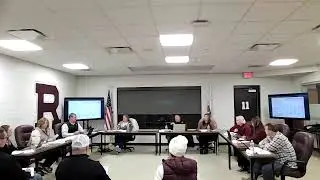 Rockridge CUSD 300 Board of Education Meeting January 12, 2026