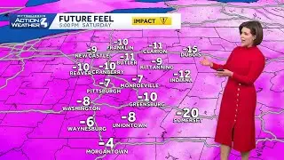 February 7 | Impact Days: Sub-zero wind chills for western PA this weekend