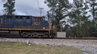 CSX 3213 Leads L795 at Callahan 