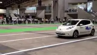 日産リーフ自動運転デモンストレーション in CEATEC2013　シーテック　ジャパン　2013