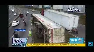 Canal Antigua reporte del tránsito 03/06/2025
