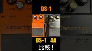 黒いDS-1！40周年記念ver BOSS DS-1と通常版の音質を比較！！