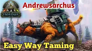 Easy Way Tame Andrewsarchus Eps 10 / #ark #arkmobile #arksurvivalevolved #fjordur #fjordurhindi