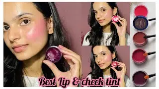 United Colours of Blue Nectar | lip & cheek tint review 🤩💕 @BlueNectarAyurved