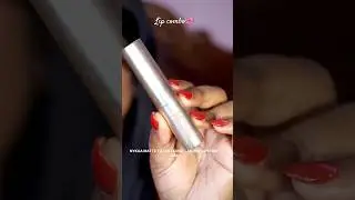 Nykaa Matte Long Lasting Lipstick-Chai + Lipliner 🎀#ytshorts #shorts