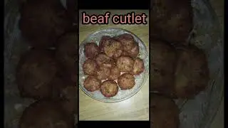 Beaf cutlet 😋😋 ramadan special #shorts molus mixing vlog