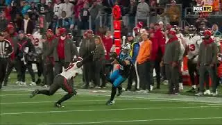 Adam Thielen UNREAL ONE HANDED CATCH & Panthers Fumble after vs Buccaneers in OT 😱