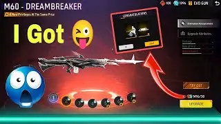 Evo M60 Dreambreaker 😱 1 to 7 Level upgrade max Level emote 😍🔥 SSG ZIDDIBOY #ssgziddiboy #evogun 