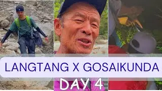 danger pahiro ko bato😱||Bagh pani dekhiyo 🐅 ||Langtang to Thuloshyafru || Gosaikunda Vlog || Day 4