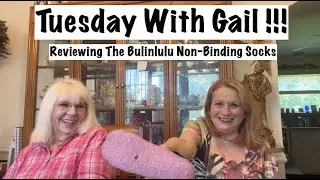Bulinlulu Non-Binding Socks Review /// Diabetic Socks //Tuesday With Gai And Annie Lou