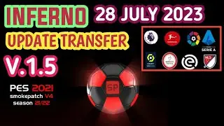 PES 2021 Smoke + Inferno Options File V1.5 Update 28 July Transfer 2023