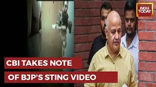 CBI Takes Note OF BJP's Sting Operation; Video Shows Accused Explaining Irregularities