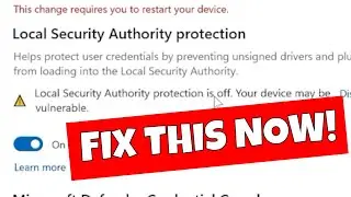 Как исправить ошибку защиты локальной службы Windows LSASS в Защитнике Windows