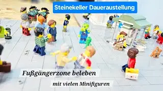 Fußgängerzone zum Leben erwecken! Mit jeder Menge Minifiguren! 