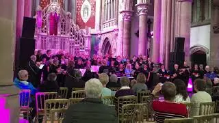 Glossop Ukulele Group and League of Ladies WI Choir at The Monastery 2019 - Budapest