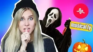 ПОПРОБУЙ НЕ ИСПУГАТЬСЯ В MUSICAL.LY👻// CHALLENGE