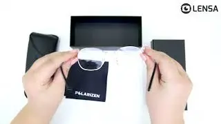 Unboxing rame ochelari de vedere unisex Polarizen 1661 C1