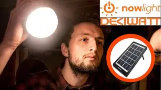 Nowlight Solar Powered/Manual Powered Hybrid Lighting From Deciwatt: Prepper Product Review
