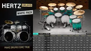 @HertzDrums Hertz drums White pack demo