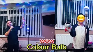 ADAM Bring Colour Bulb From Pakistan#UK vlog