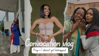 CONVOCATION VLOG: PREP, I GRADUATED FROM AFE BABALOLA UNIVERSITY, HOW I ALMOST GOT KIDNAPPED.