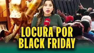 Tumbaron reja de centro comercial por 'Black Friday'