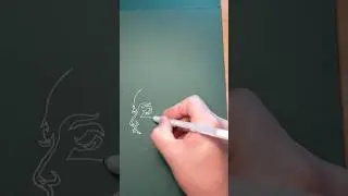 one line Drawing 😱#shortsvideo #shots #shortvideo #shorts #status #drawing #art #الرسم #zeichnen