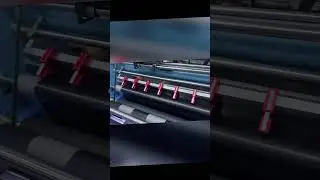 Thermal transfer foil slitter machine