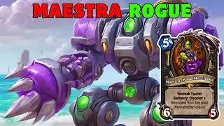 I Just Like Drilly ► Mini-Set Maestra Rogue Deck to Climb ► Hearthstone Standard 30.4.3