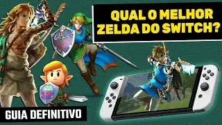 Qual o MELHOR jogo de ZELDA no NINTENDO SWITCH? | GUIA DEFINITVO