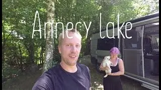 Visiting Annecy lake and wild camping in the French Alps