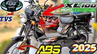 New 2025 TVS XL100 Heavy Duty I Touch Start & Low Price And 60 Mileage Review Details @MTABiker07