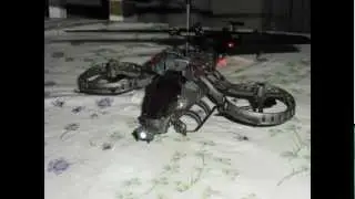 Helicoptero Gyro 4 canais GUNSHIP