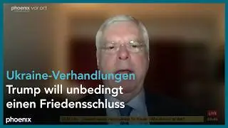 phoenix tagesgespr&auml;ch mit J&uuml;rgen Hardt zu den Ukraine-Verhandlungen am 11.12.25