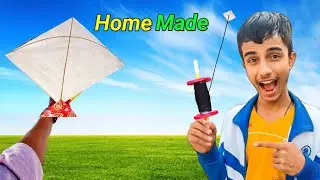 World's Smallest Rocket Kite How To Make Paper Kite Patang Kese Banate Hai Ghar Par 😱